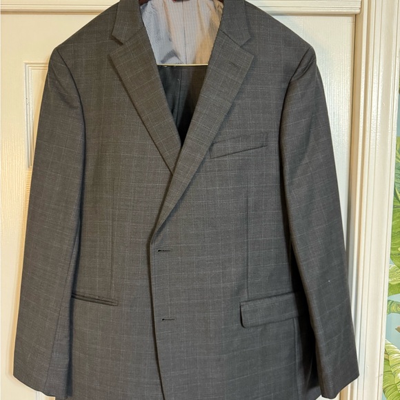 Tommy Hilfiger Other - Tommy Hilfiger Gray Windowpane Suit Jacket